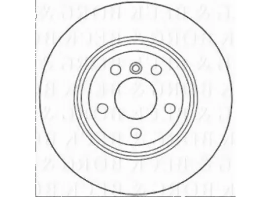 BMW F10 F11 Ön Fren Diski Takım - 34116794429 BORG&BECK BMW F10 F11 Ön Fren Diski Takım - 34116794429 BORG&BECK