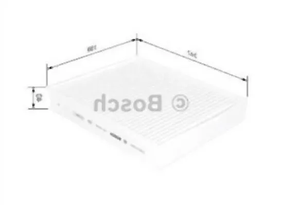 BMW F20 F21 F22 F23 F30 F31 F32 F33 F34 F36 Klima Filtresi - 64119237555 BOSCH BMW F20 F21 F22 F23 F30 F31 F32 F33 F34 F36 Klima Filtresi - 64119237555 BOSCH