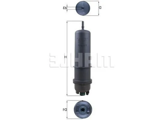 BMW G01 G02 G05 G06 G07 G11 G12 G20 G21 G30 G31 G32 B47 B57 Mazot Yakıt Filtresi - 13328591019 MAHLE