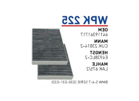 BMW G05 G06 G07 G11 G12 G30 G31 F90 Klima Filtresi Karbonlu - 64116996209 WUNDER