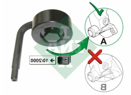 BMW M57 Gergi Kasnağı - 64552354034 INA BMW M57 Gergi Kasnağı - 64552354034 INA