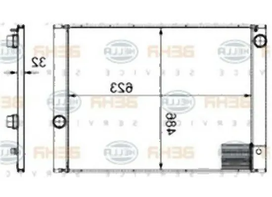 BMW N43 N46N N52 N52N N53 N62 N62N Otomatik Vites Radyatör - 17117519209 BEHR BMW N43 N46N N52 N52N N53 N62 N62N Otomatik Vites Radyatör - 17117519209 BEHR