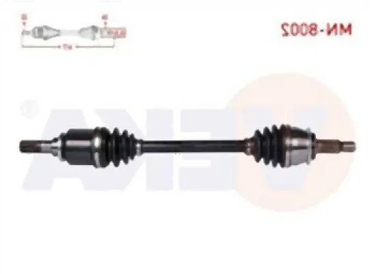 MINI R50 Otomatik Vites Ön Aks Mili Sol - 31607574871 VEKA