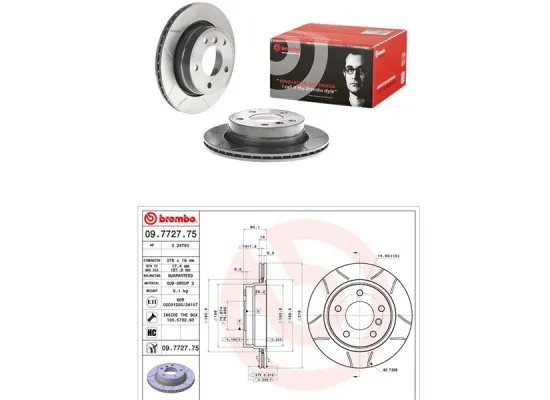BMW E36 E46 Arka Fren Diski Havalı Takım - 34216855155 BREMBO