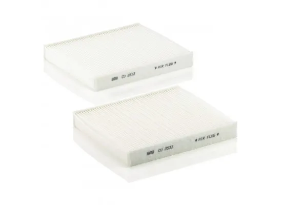 BMW F01 F02 F06 F07 F10 F11 F12 F13 Klima Filtresi 2'li - 64119163329 MANN