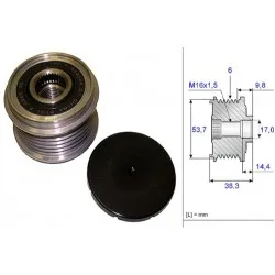BMW Alternatör Kasnaği 53502031s ina 12318579420 BMW Alternatör Kasnaği 53502031s ina 12318579420