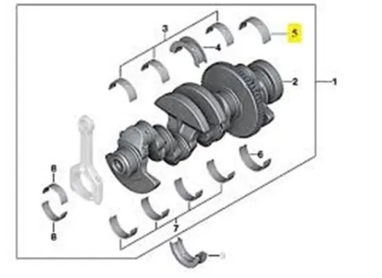 BMW Yatak Ana 0.50 N/40/42/45 Takim E46 E90 E92 E93 Kss 11217515385 BMW Yatak Ana 0.50 N/40/42/45 Takim E46 E90 E92 E93 Kss 11217515385
