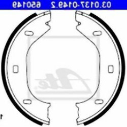 Колодка ручного тормоза BMW E30 — 34411159467 ATE