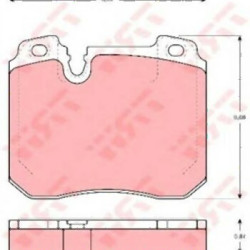 Передние тормозные колодки BMW E32 750 M70 - 34111160710 TRW