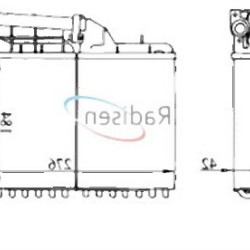 BMW E34 Pre-09/1991 Радиатор отопления - 64111384725 COOLTEC