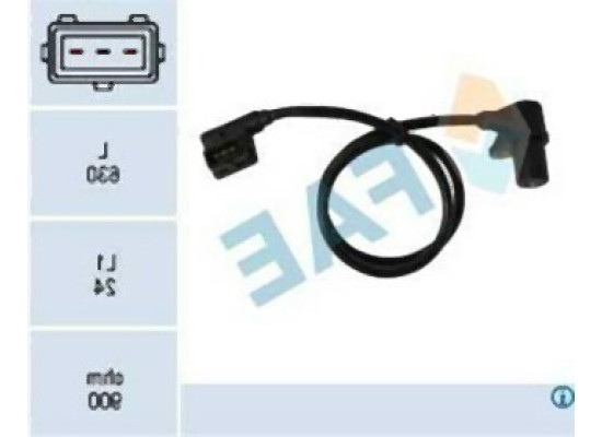 Датчик коленвала BMW E34 E36 M40 - 12141727554 FAE