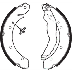 BMW E36 Тип колодок задних тормозов — 34219067127 TRW