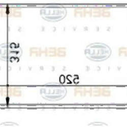 BMW E46 E83 M47 M47N M57 M57N Радиатор кондиционера - 64538377648 BEHR