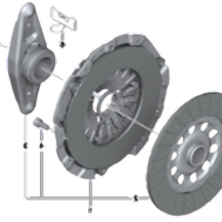 BMW E46 E87 E60 E61 E90 E91 M47N M47N2 Комплект сцепления - 21207575556 BMW Оригинал