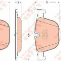 Колодки тормозные задние BMW E70 E71 F15 F16 M Sport - 34216794879 TRW