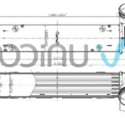 BMW E81 E82 E84 E87 E88 E90 E91 E92 E93 N47 N47N Турборадиатор - 17517798788 UNICORE