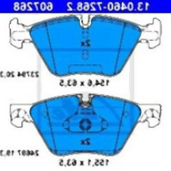 Передние тормозные колодки BMW F10 F11 — 34116858047 ATE