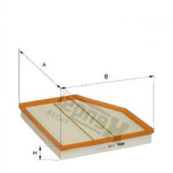 BMW N43 N46N N62 N62N Воздушный фильтр - 13717521023 HENGST