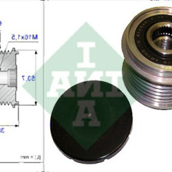 Шкив генератора BMW - 12317802619 INA