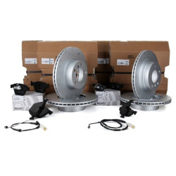 Bmw 3 Series E90 Case 320d Передний задний тормозной диск и комплект колодок OEM