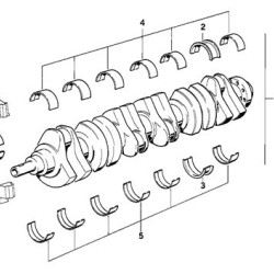 BMW Yatak Kol M47/M47n Std Takim E46 (Kss-11247792535)